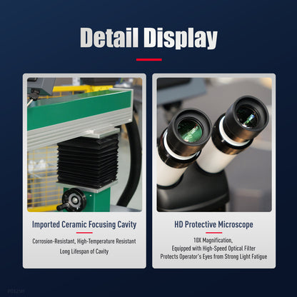 ZAC 200W 400W Mold Laser Welding Machine Mold Repair Laser Welder for Porosity Edge Breakag Overcut Processing