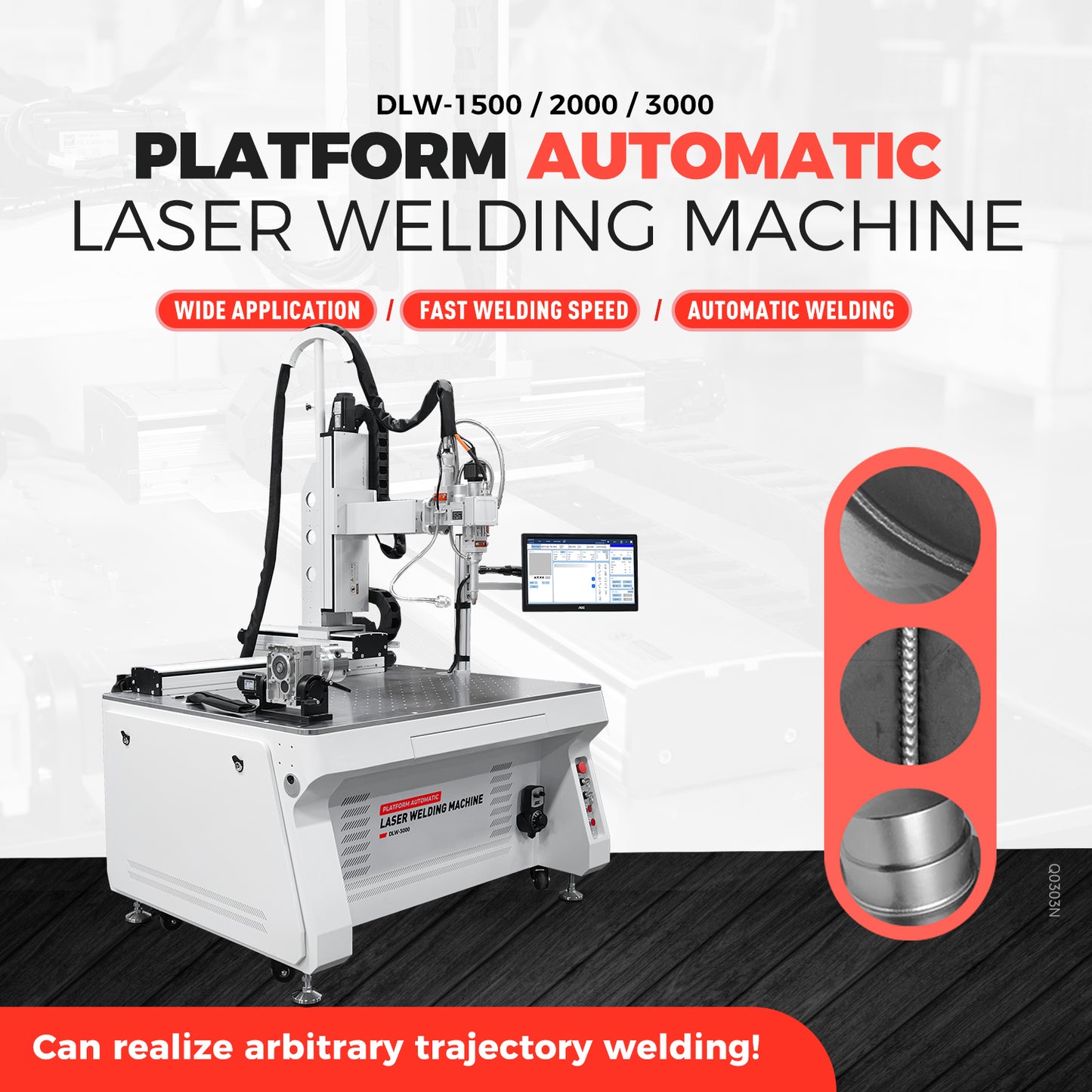 ZAC Laser 1500W 2000W 3000W Platform Laser Welding Machine Automatic Laser Welder