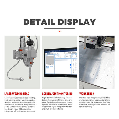 ZAC Laser 1500W 2000W 3000W Platform Laser Welding Machine Automatic Laser Welder