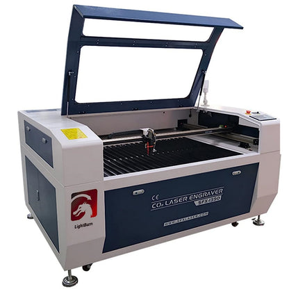 ZAC CO2 Laser Cutter 130W/150W/180W CO2 Laser Machine De Découpe CO2 Laser Cutter Graveur avec Logiciel Lightburn 1300x900mm Workbench