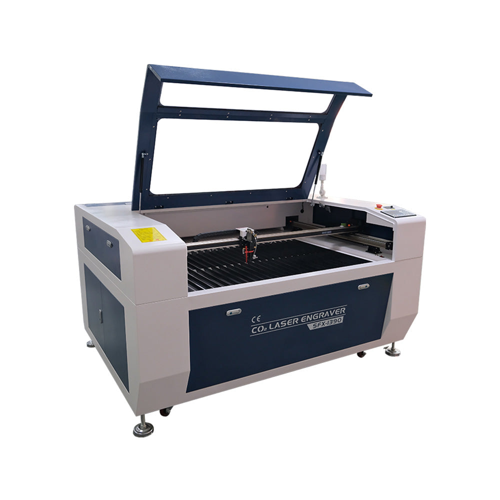 ZAC Germany Stock 150W CO2 Laser Cutting and Engraving Machine 1300×900mm Working Area