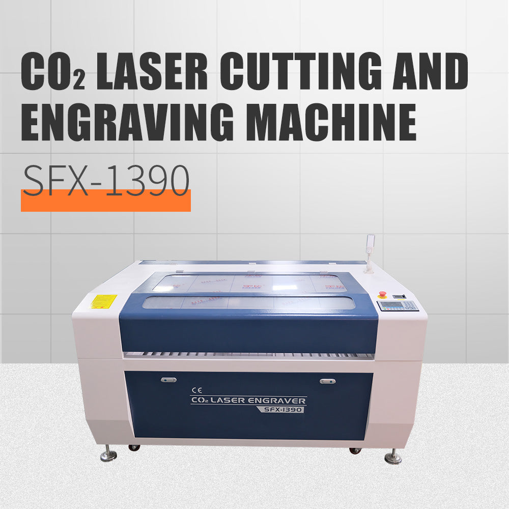 ZAC Germany Stock 150W CO2 Laser Cutting and Engraving Machine 1300×900mm Working Area