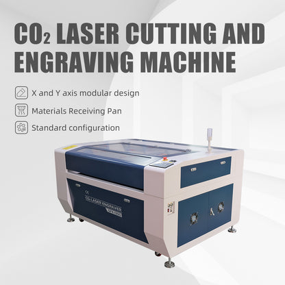 ZAC Germany Stock 150W CO2 Laser Cutting and Engraving Machine 1300×900mm Working Area