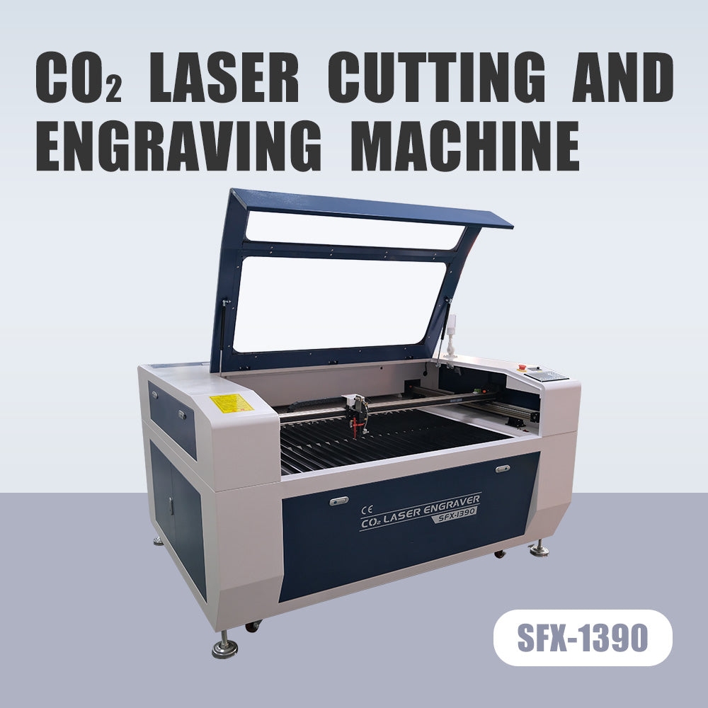 ZAC Germany Stock 150W CO2 Laser Cutting and Engraving Machine 1300×900mm Working Area