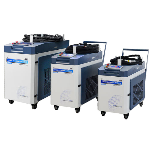 ZAC 1500W 2000W 3000W 6000W Laser Cleaning Machine 250mm-500mm Wide Scan Width Laser Cleaner for Metal Rust Coating Painting