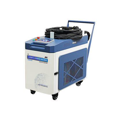 ZAC 1500W 2000W 3000W 6000W Laser Cleaning Machine 250mm-500mm Wide Scan Width Laser Cleaner for Metal Rust Coating Painting