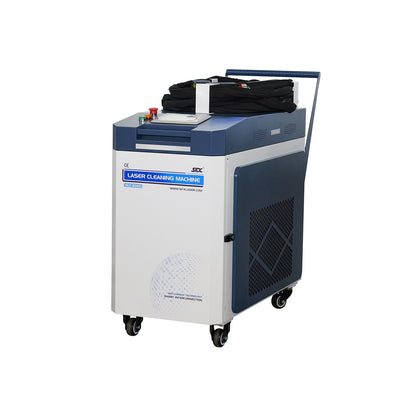 ZAC 1500W 2000W 3000W 6000W Laser Cleaning Machine 250mm-500mm Wide Scan Width Laser Cleaner for Metal Rust Coating Painting