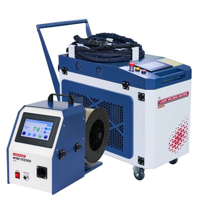 ZAC MAX 2 in 1 Handheld Portable Fiber Laser Welder 1500W/2000W/3000W Laser Welding Machine with Auto Wire Feeder