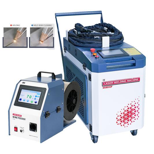 ZAC MAX 2 in 1 Handheld Portable Fiber Laser Welder 1500W/2000W/3000W Laser Welding Machine with Auto Wire Feeder