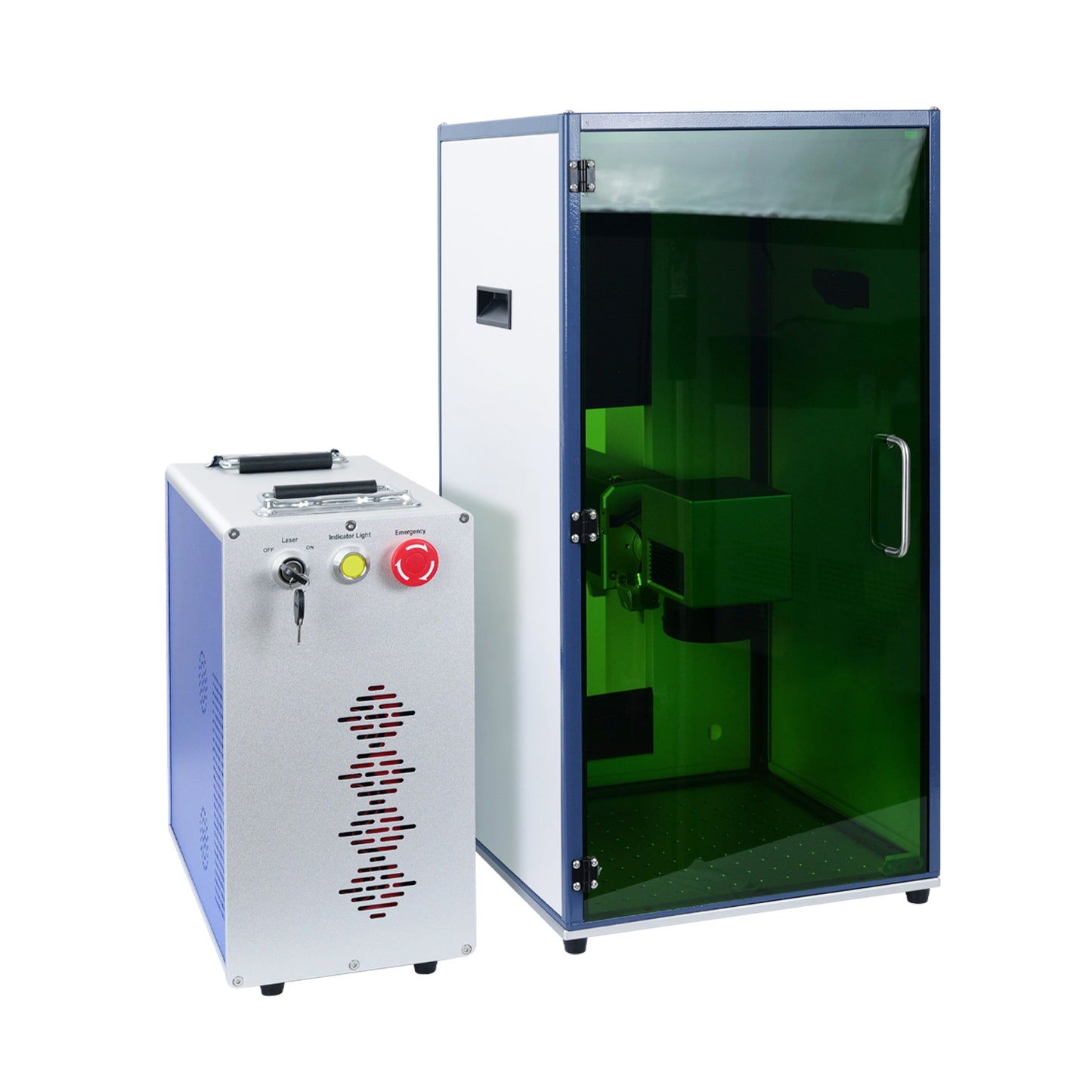 ZAC Safety Enclosure Protective Cover Compatible with Fiber Laser Marking Machine Laser Radiation Shield  Eye Protective Shield Cover