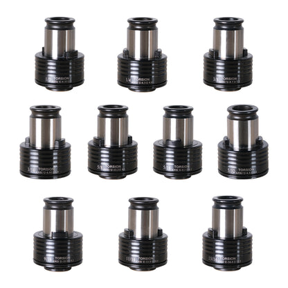 ZAC TC820 ANSI Collets 10PCS Tap Chuck Holder Fits M24HR Electric Tapping Machine