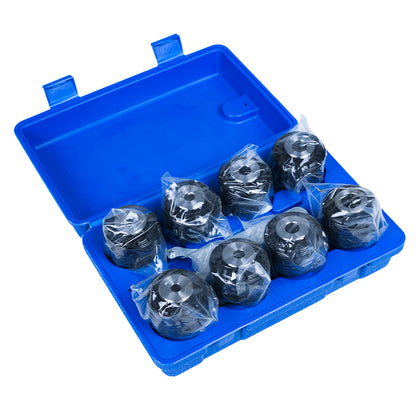 ZAC TC820 ANSI Collets, M6,M6.3 M7,M8 M10 M12,M12.5 M14-M33 14PCS Tap Collet Chuck Holder Suitable for M36 Electric Tapping