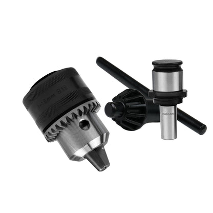 ZAC US Stock GT12 TC820 Drill Chuck Adapter and Connecting Rod Drill Chuck Converter with Key Apply for M16R-M36R Electric Tapping Machine