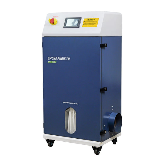 ZAC Smoke Purifier 700W Laser Fume Extractor Solder Smoke Absorber for Laser Marking Engraving Cutting Welding Machine