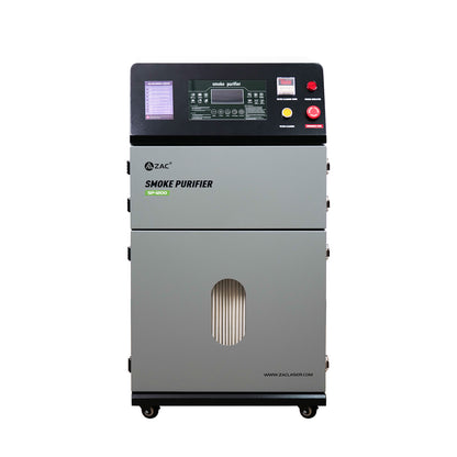 ZAC Smoke Purifier 1200W Laser Solder Fume Extractor Automatic Pulse Jet Cleaning  Smoke Absorber for Laser Marker Engraver Cutter Welder
