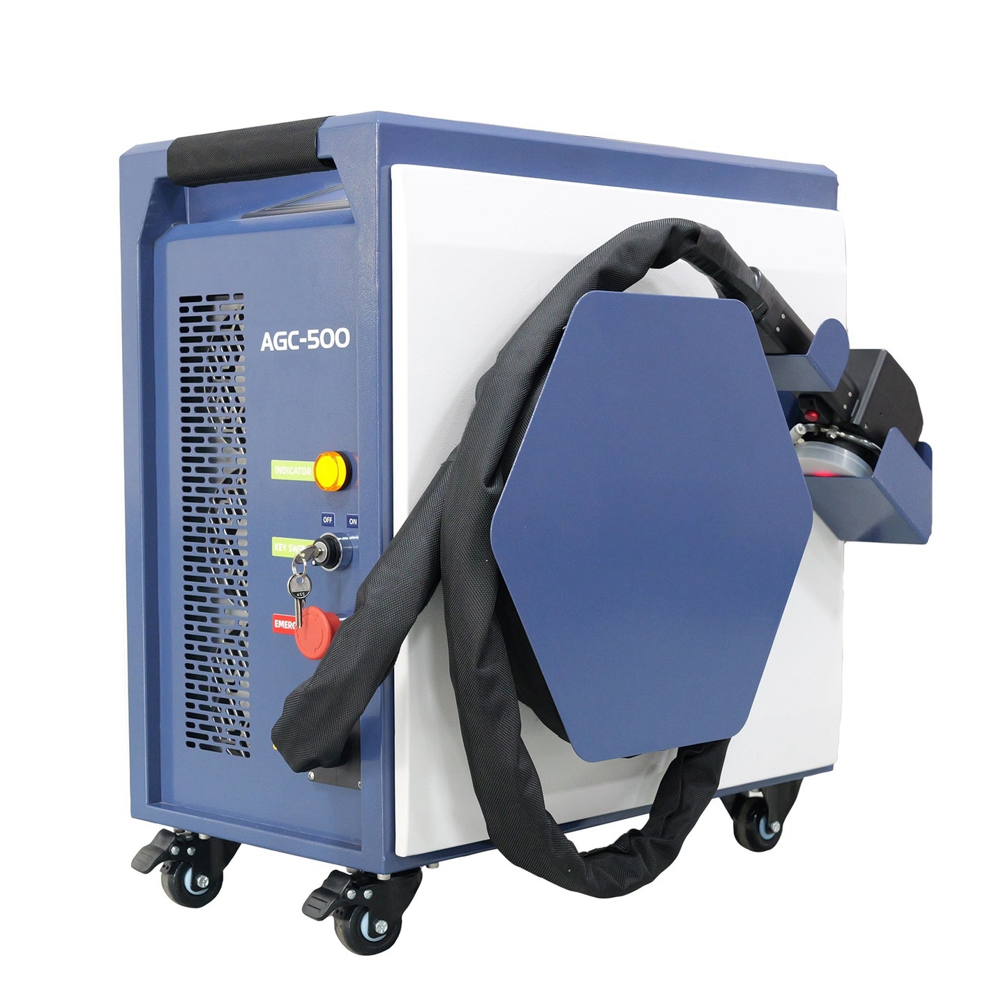 ZAC 300W 500W Laser Cleaning Machine 110-220V Air-cooled Pulsed Lasaer Rust Removal for Metal Rust Oil Graffiti Painting Coating