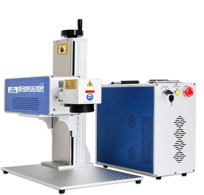 ZAC CO2 Laser Engraver 30W/55W Laser Marking Machine Portable for Non-metal Materials