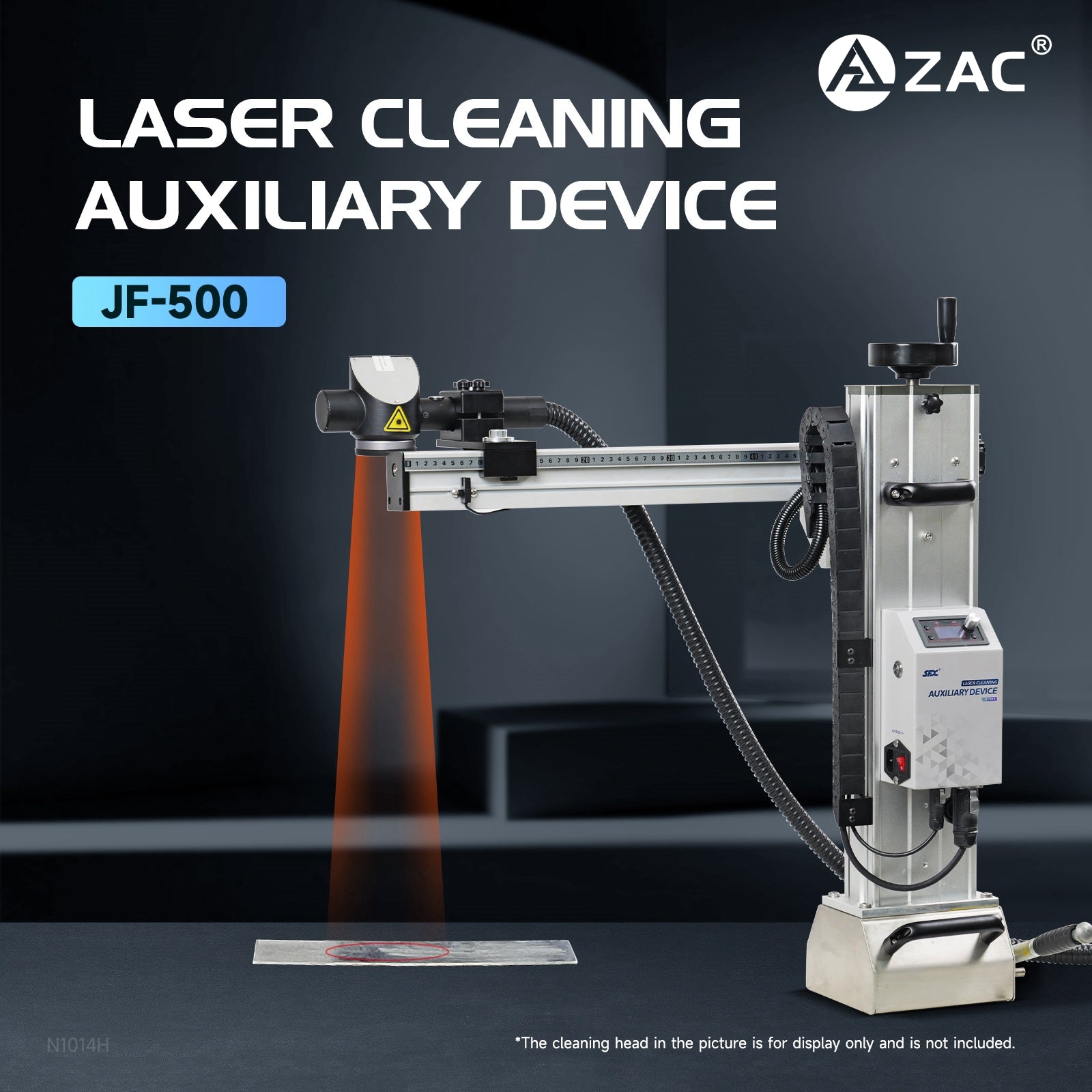ZAC 100W 200W Machine de nettoyage au laser pulsé Dérouillage au
