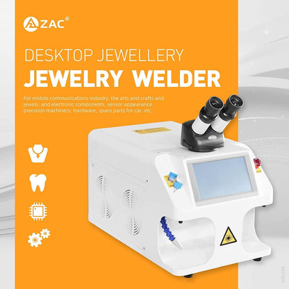 ZAC 60W Bijoux Soudeuse Laser 220V Soudage Laser pour Bijoux 40J Or et Argent Soudure Machine