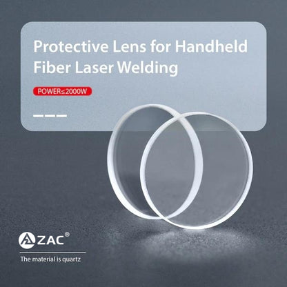 ZAC 5 Stück Schutzlinse für Handlaserschweißgerät, Laserschweißgerät, Laserschweißgerät