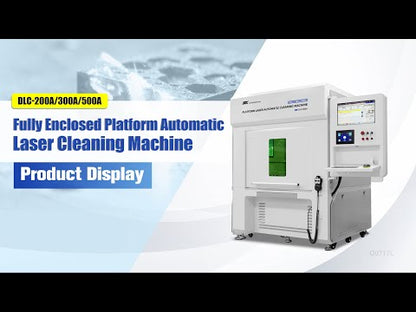 ZAC Automaic Laser Cleaning Machine 300W 500W Platform Laser Cleaner for Rust Paint Coating Assembly Cleaning