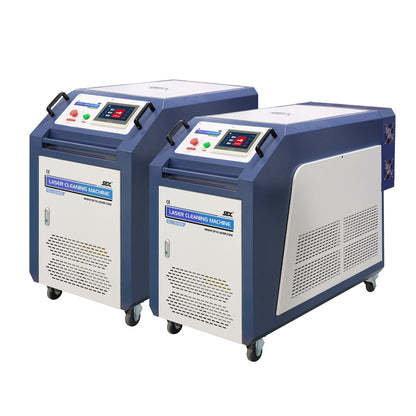 ZAC 2000W 3000W Laser Cleaning Machine 250mm-400mm Wide Scan Width Laser Cleaner for Metal Rust Coating Painting (Double Wobble)