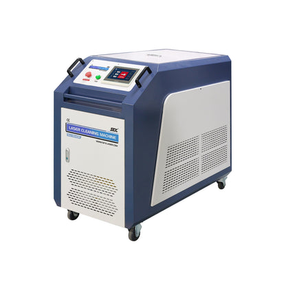 ZAC 2000W 3000W Laser Cleaning Machine 250mm-400mm Wide Scan Width Laser Cleaner for Metal Rust Coating Painting (Double Wobble)