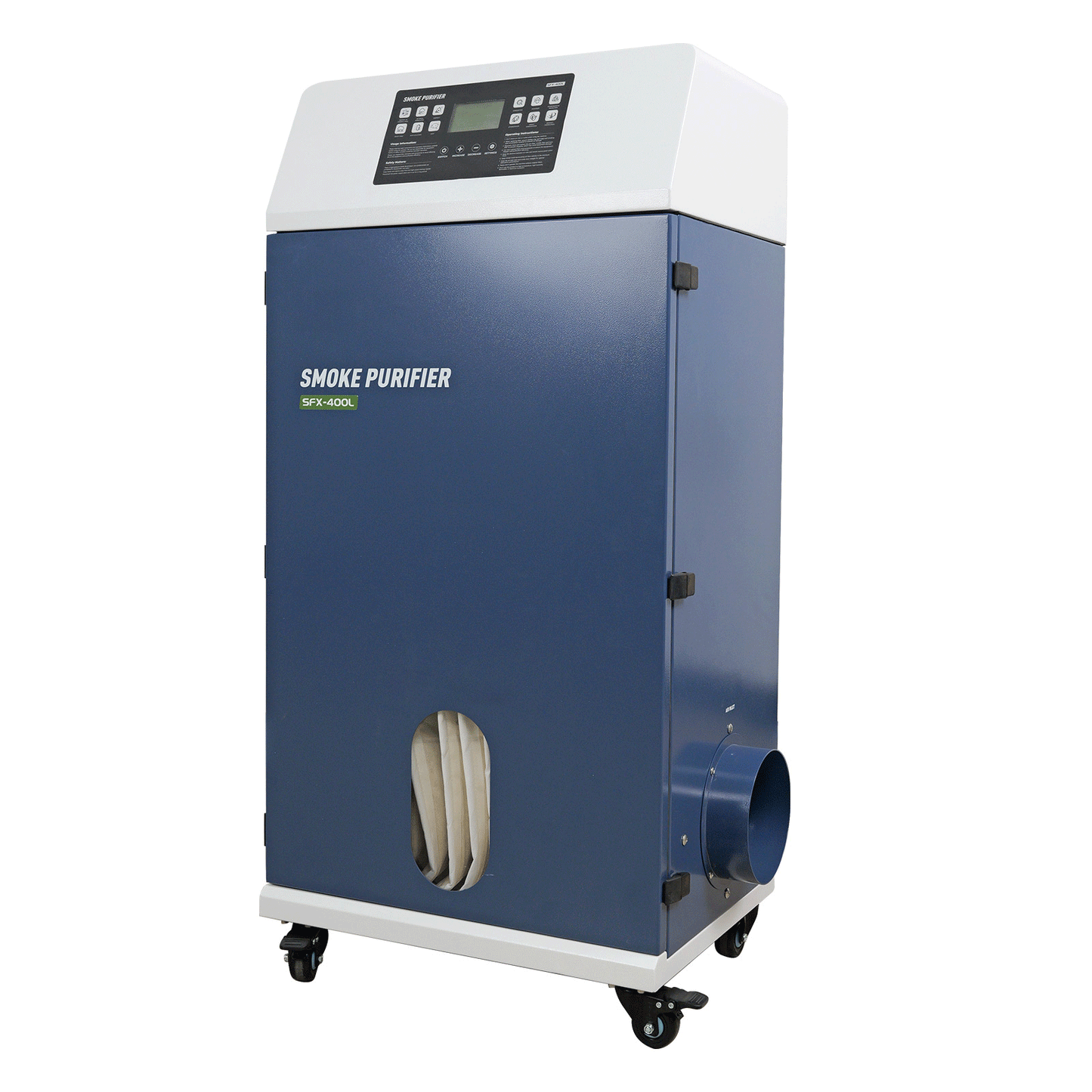 ZAC Smoke Purifier 700W Laser Fume Extractor Solder Smoke Absorber for Laser Marking Engraving Cutting Welding Machine